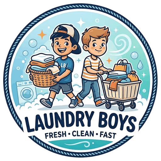 Laundry Boys logo — LAUNDRY BOYS, Fresh, Clean, Fast